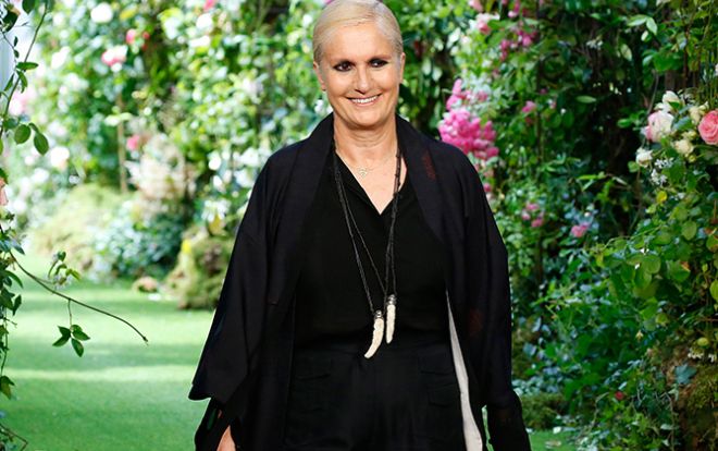 NTK Dior Maria Grazia Chiuri nhận huân chương danh giá nhất nước Pháp