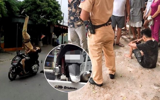 Người dân kể lại giây phút thượng uý CSGT bị ‘quái xế’ 16 tuổi hất văng: 'Lúc chúng tôi chạy ra đã thấy anh ấy nằm dưới đường, máu chảy nhiều'