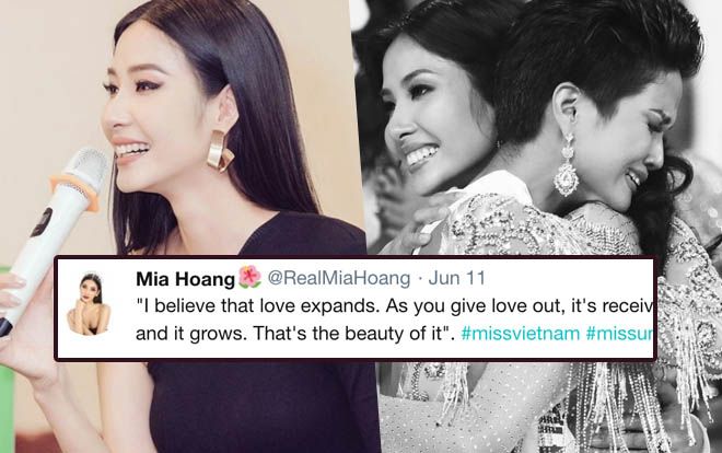 Hoàng Thùy 'khốn đốn' với tài khoản Twitter giả mạo lấy danh xưng Miss Universe Vietnam