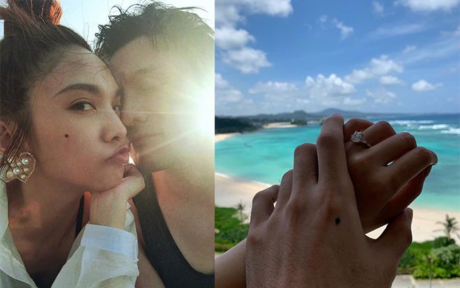 'Nữ thần thanh xuân xứ Đài' Dương Thừa Lâm được bạn trai Lý Vinh Hạo cầu hôn vào ngày sinh nhật lần thứ 34 của nam ca sỹ