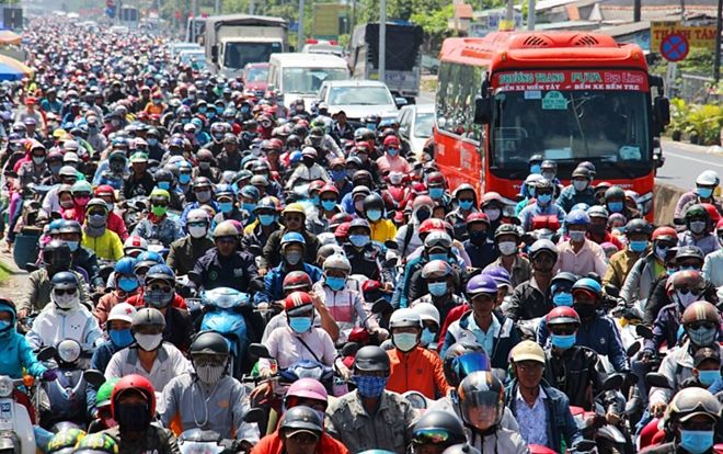 Dân số Việt Nam đạt 96 triệu người, là nước đông dân thứ 15 thế giới
