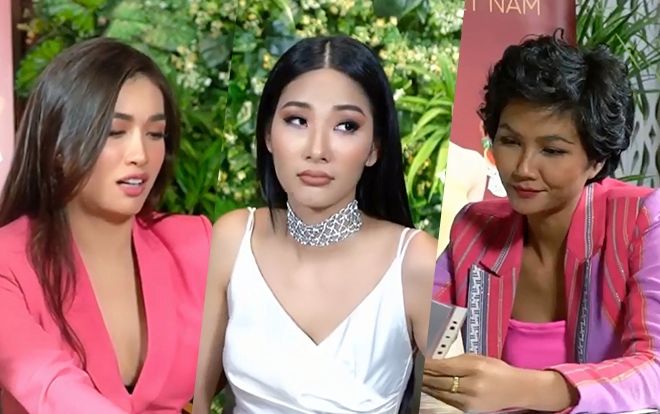 Mâu thuẫn với H'Hen Niê - Lệ Hằng, Hoàng Thùy buồn xo vì chẳng chọn được National Costume ưng ý?