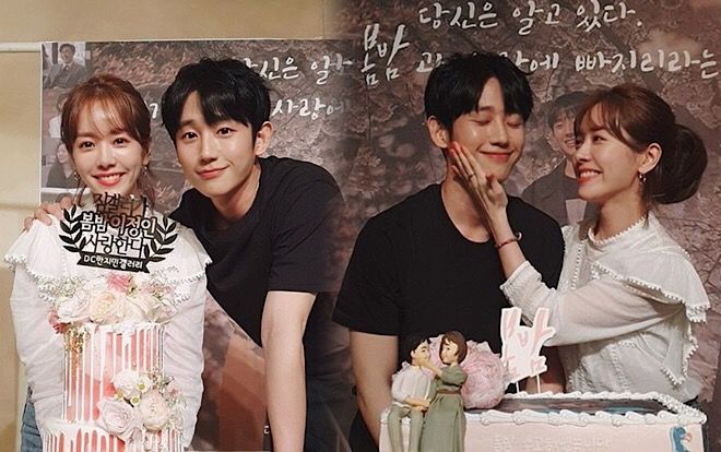 Tập cuối 'Đêm xuân': Jung Hae In nói lời tạm biệt và cảm ơn, Han Ji Min mong fan tìm kiếm được tình yêu