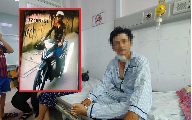 Tài xế Grab kể lại giây phút bị đối tượng lạ mặt kề dao vào cổ cướp tài sản