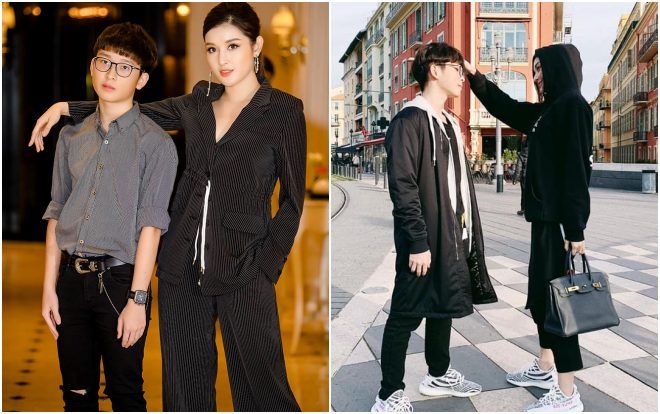 Á hậu Huyền My đưa em trai đi dự sự kiện và nhận về 'một rổ' những lời khen vì quá đẹp trai