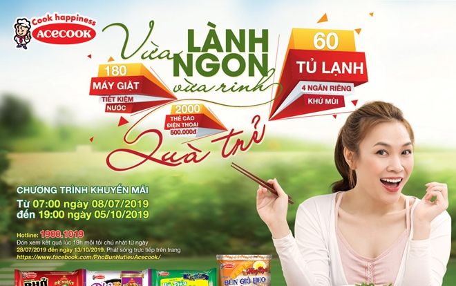 Acecook Việt Nam - Muôn vàn quà trẻ, rinh ngay về nhà