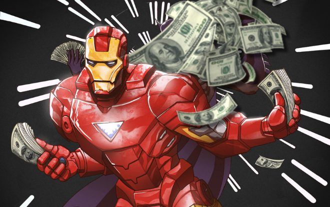 Số tiền khổng lồ Iron Man mang lại sau Avengers: Endgame