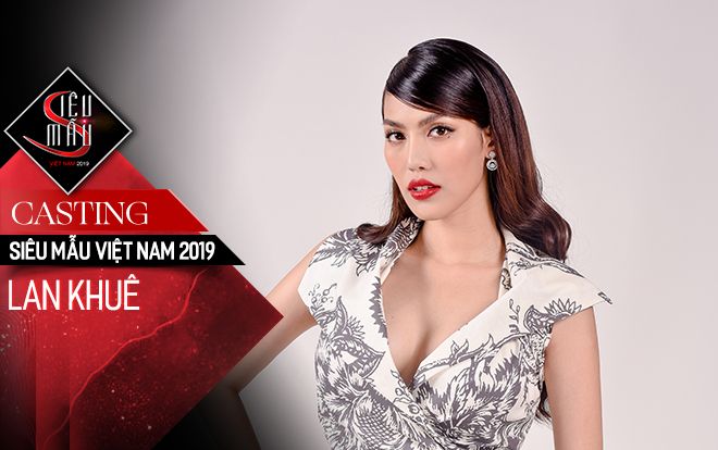 Bầu 6 tháng, Lan Khuê xinh đẹp rạng ngời xuất hiện tại buổi Casting Siêu mẫu Việt Nam 2019