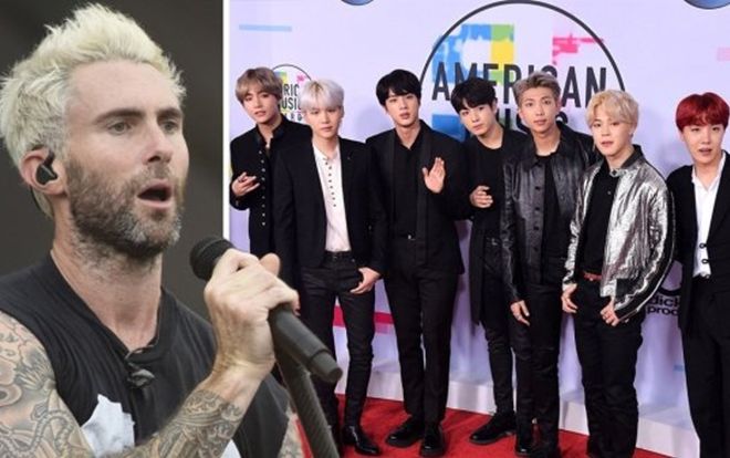 Hài hước với loạt bằng chứng cho thấy Maroon 5 là fan BTS từ hồi… năm 2014