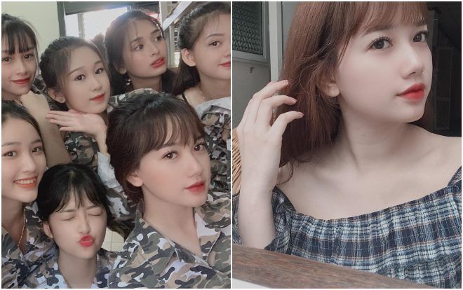 Chân dung nữ sinh được xem là nổi bật nhất trong bức ảnh gây sốt của hội gái xinh ĐH Sân khấu Điện ảnh Hà Nội