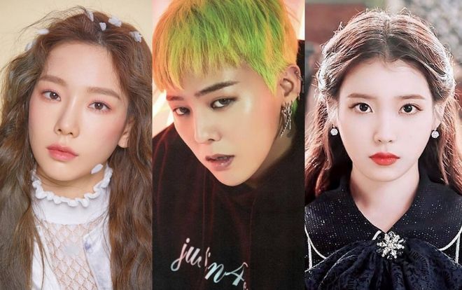 Điểm lại những nghi vấn hẹn hò gây 'sóng gió' của G-Dragon, Taeyeon và IU