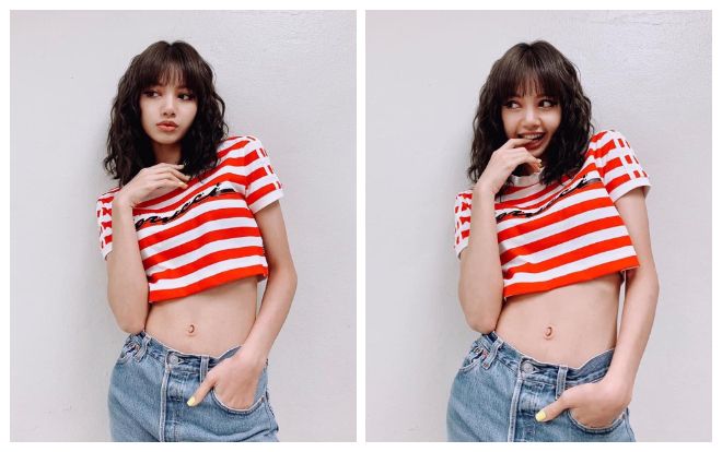 Mặc croptop khoe eo thon gợi cảm, Lisa (BlackPink) hút 5 triệu like trên instagram sau 20h