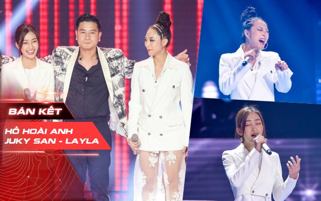 Lần đầu hát cùng 2 trò cưng Juky San - Layla, Hồ Hoài Anh trình diễn xuất thần dù chỉ tập vỏn vẹn 3 ngày