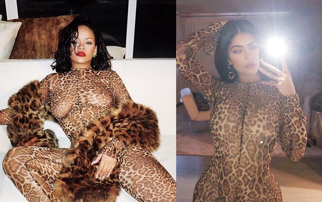 Tỷ phú trẻ Kylie Jenner bị nhận xét trở thành bản sao kém sáng tạo của Rihanna