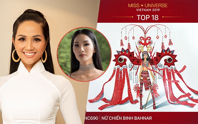 H'Hen Niê đòi mặc National Costume của Hoàng Thùy: Bản vẽ Chiến binh Bahnar quá ấn tượng?