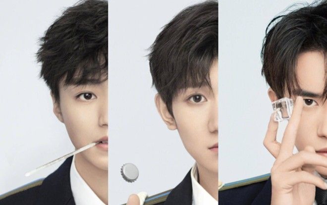 Hình ảnh đầu tiên trong bộ ảnh kỷ niệm 6 năm của TFBoys, Vương Tuấn Khải -  Vương Nguyên - Dịch Dương Thiên Tỉ đẹp trai ngút trời