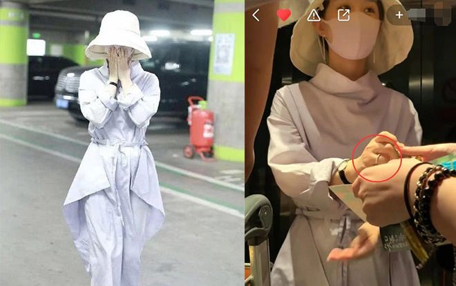 Triệu Lệ Dĩnh lần đầu tiên lộ diện công khai với chiếc nhẫn kim cương gây chú ý