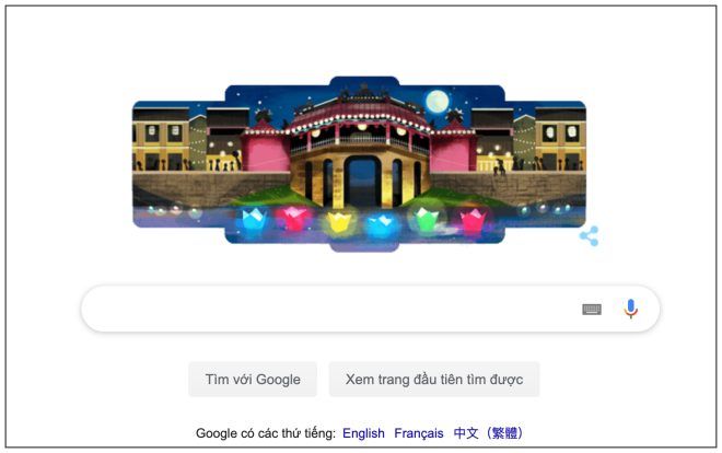 HOT: Hội An xuất hiện trên Google Doodle hôm nay, cư dân mạng Việt Nam cảm thấy siêu tự hào!