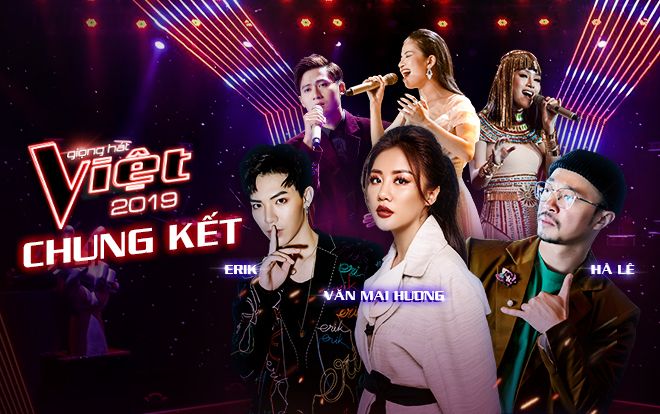 HOT: Hà Lê - Văn Mai Hương - ERIK song ca cùng Top 5 'khuynh đảo' chung kết The Voice 2019