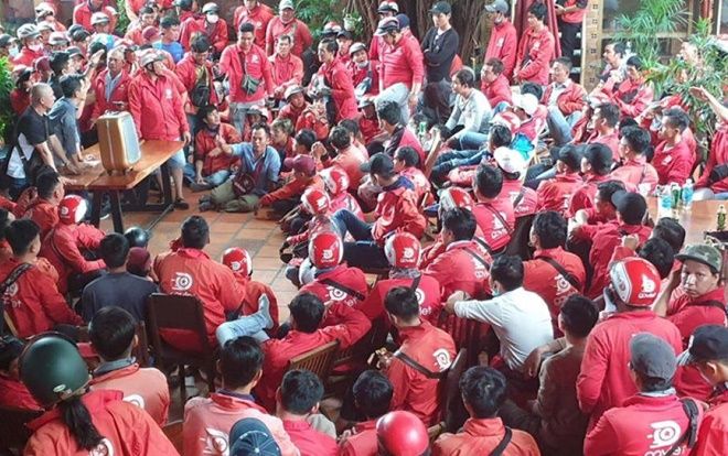 Go-Viet lên tiếng về chính sách mới khiến hàng trăm tài xế phản đối, đình công