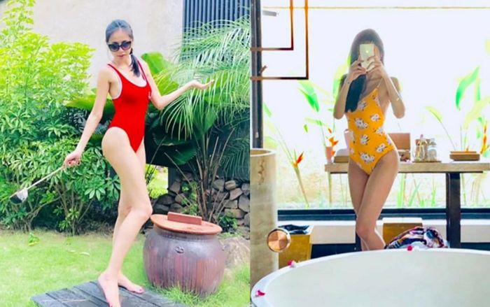 Thủy Tiên khiến 5,5 triệu fan choáng toàn tập khi diện bikini, khoe hình thể nuột như gái 18