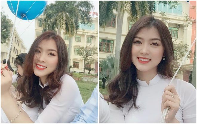 Nụ cười quá xinh và 'trắng sáng', cô giáo mầm non Nghệ An được cư dân mạng truy lùng: 'Cô dạy ở đâu thế?'