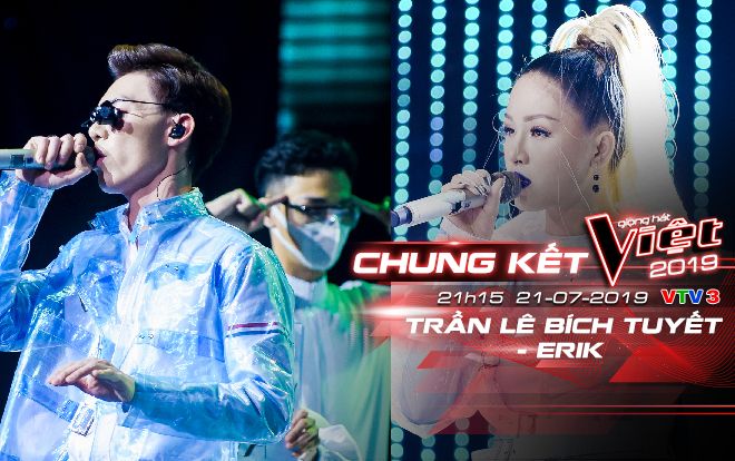 Chung kết - The Voice 2019: Bích Tuyết hóa robot 'đánh ghen' ERIK khiến sân khấu bùng nổ