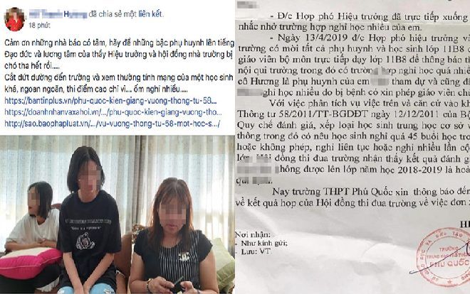 Con lưu ban vì nghỉ học quá số ngày quy định, Á khôi doanh nhân lên Facebook xúc phạm lãnh đạo nhà trường