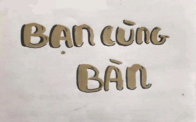 Hồi ức thanh xuân tươi đẹp sẽ thật thiếu sót nếu chúng ta không nhắc đến… bạn cùng bàn