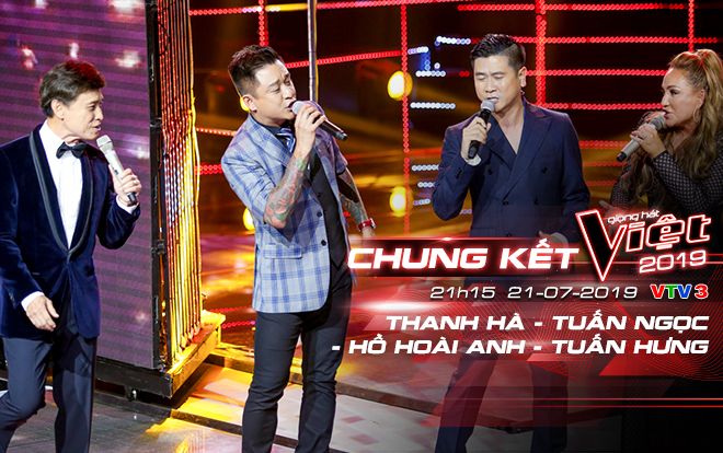 Chung kết: Bộ tứ HLV khiến sân khấu 'bùng nổ' với màn tứ ca 'huyền thoại' đúng đẳng cấp The Voice!