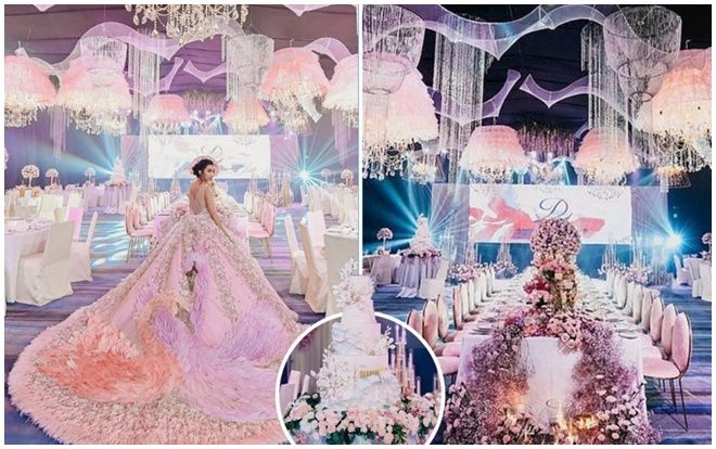 Choáng với tiệc sinh nhật xa xỉ gần 700 triệu của ái nữ nhà giàu, khách mời còn được tặng túi Louis Vuitton