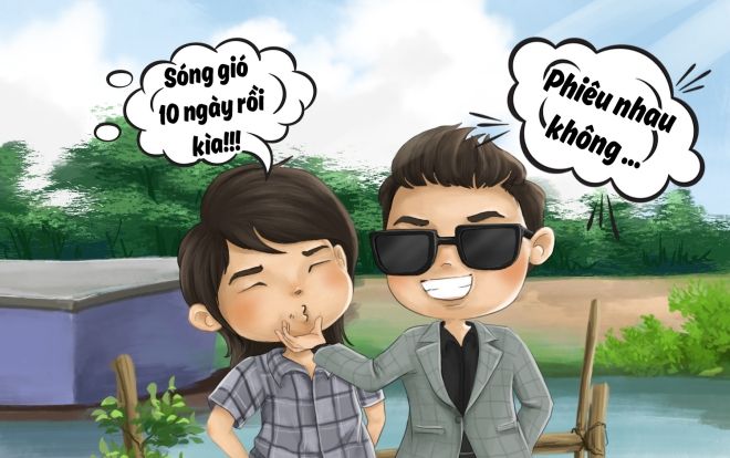 Nghía qua bức ảnh chibi siêu đáng yêu tóm gọn thành tích 10 ngày lên sóng MV 'Sóng gió' của Jack và K-ICM