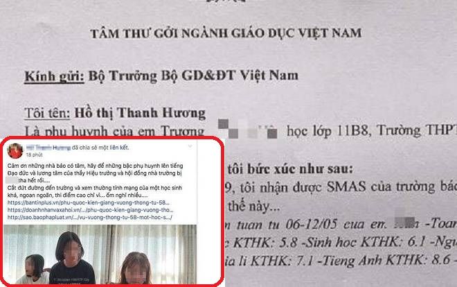 Sau vụ viết 'status' xúc phạm lãnh đạo nhà trường do con bị lưu ban, Á khôi doanh nhân tiếp tục viết tâm thư gửi Bộ GD-ĐT
