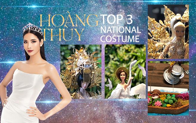 Hoàng Thùy sắc sảo làm host chọn National Costume: Phiên bản mini thôi đã gây 'mê mẩn'?