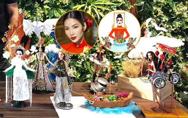 Thực hư thiết kế 'Bàn thờ' rút khỏi cuộc đua tìm National Costume cho Hoàng Thùy?