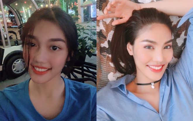 Fan 'dụi mắt' liên hồi vì cứ tưởng Lan Khuê đang thi Miss World Vietnam 2019, chị em thất lạc đây rồi