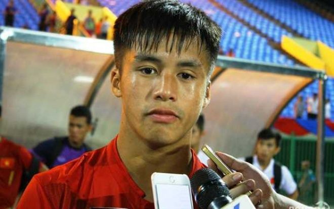 Sao U22 Việt Nam: 'Tôi hạnh phúc vì thừa kế chiếc áo của Quang Hải'