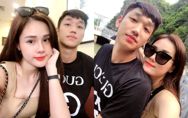 Trọng Đại và bạn gái 6 lần thi trượt Hoa hậu chụp ảnh thân mật, đập tan tin đồn chia tay