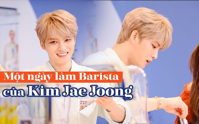 HOT: Kim Jae Joong tự tay làm đồ uống tặng fan Việt