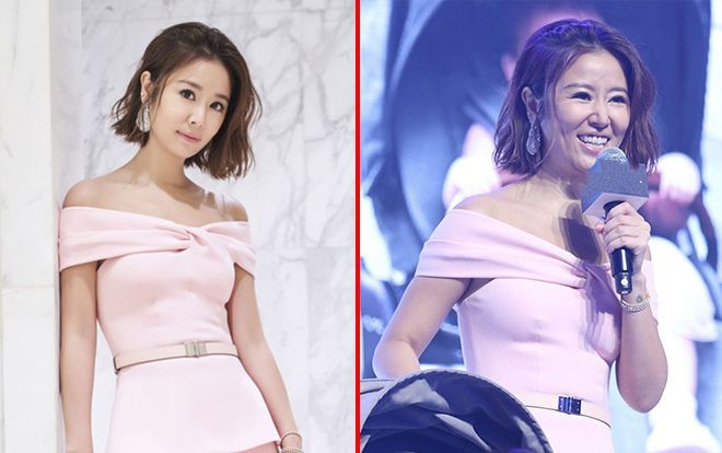 Một lần nữa: Ảnh hậu trường như gái 18, 20 vậy mà lên sân khấu Lâm Tâm Như da nhăn nheo, đen sạm như bã lão