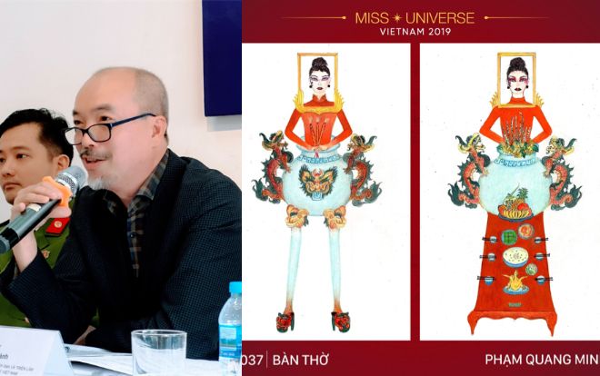 Trang phục dân tộc cho Hoàng Thùy: Bàn Thờ bị chuyên gia nhận xét thô thiển, liệu có bị khai tử?