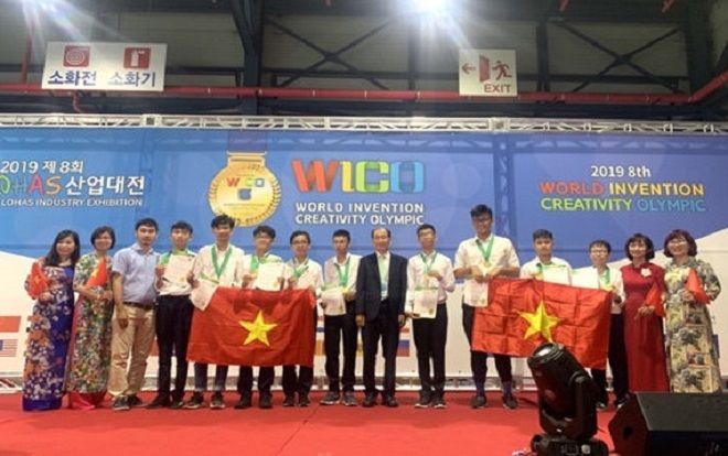 Học sinh Việt Nam giành huy chương vàng tại Olympic phát minh và sáng chế thế giới