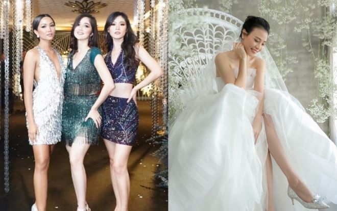 Đụng hàng hi hữu: Cô dâu Đàm Thu Trang - phù dâu H'hen Niê hóa 'Lọ Lem' với siêu phẩm 120 triệu đồng