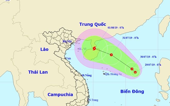 Xuất hiện vùng áp thấp trên Biển Đông, có khả năng mạnh lên thành bão