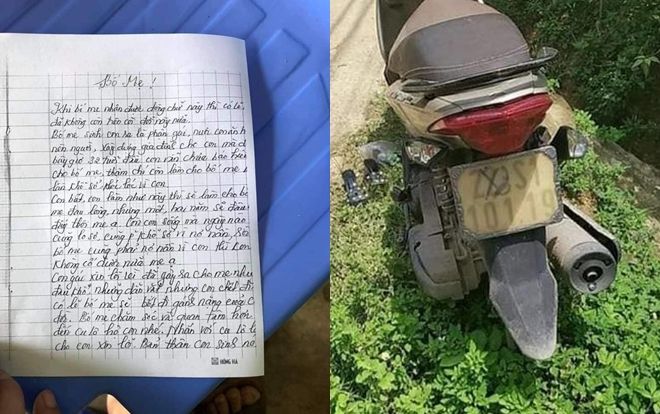 Nữ giáo viên để lại xe máy và thư tuyệt mệnh trên thành cầu rồi mất tích bí ẩn đã gọi điện về nhà