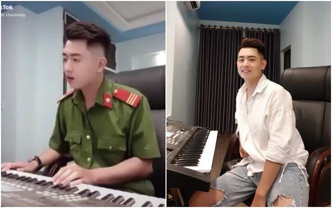 Đẹp trai đã đành lại còn hát hay, anh chàng cảnh sát khiến chị em rần rần xin info