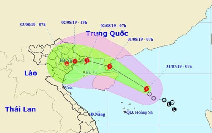 Áp thấp nhiệt đới mạnh lên thành bão, đổ bộ các tỉnh từ Quảng Ninh - Nam Định