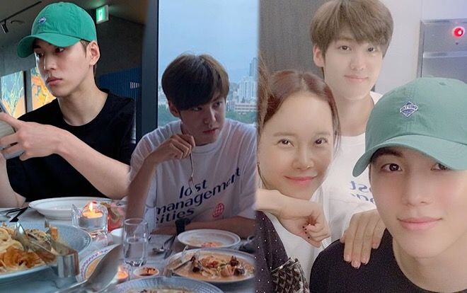 Produce X 101: Nữ hoàng nhạc phim 'Khu vườn bí mật' mời Song Yoo Bin - Kim Kook Heon ăn tối, thể hiện sự ủng hộ