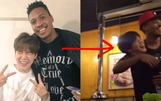 Fan vui mừng khi thấy Jimin (BTS) hội ngộ Tony Jones