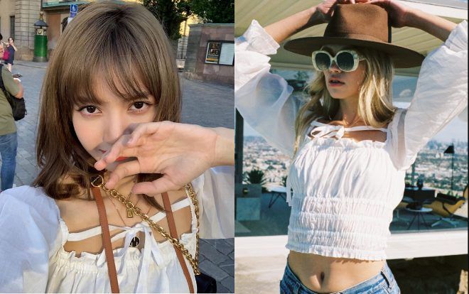 Đẳng cấp fashion icon thứ thiệt, chiếc áo Lisa mặc đi dạo ngay lập tức sold out trong 1 ngày